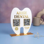 Dental QR Standee Tooth Shape 5248 - Image 2