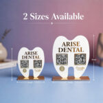 Dental QR Standee Tooth Shape 5248 - Image 4