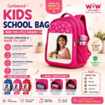 Kids School Bag with Photo 796 - Image 5