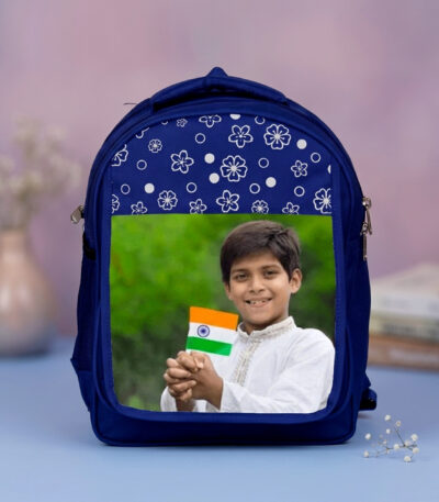 Customized Kids School Bag with Photo | Waterproof Nursery Backpack