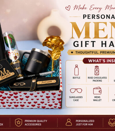 Personalized Men’s Gift Hamper | Premium Customized Gift Box for Him
