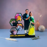 Personalized MDF Photo Table Top | Custom Birthday & Anniversary Gift