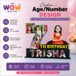Birthday Number Table Top 1189 - Image 4