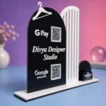 QR Stand with Visiting Card Holder 1297 - Image 4